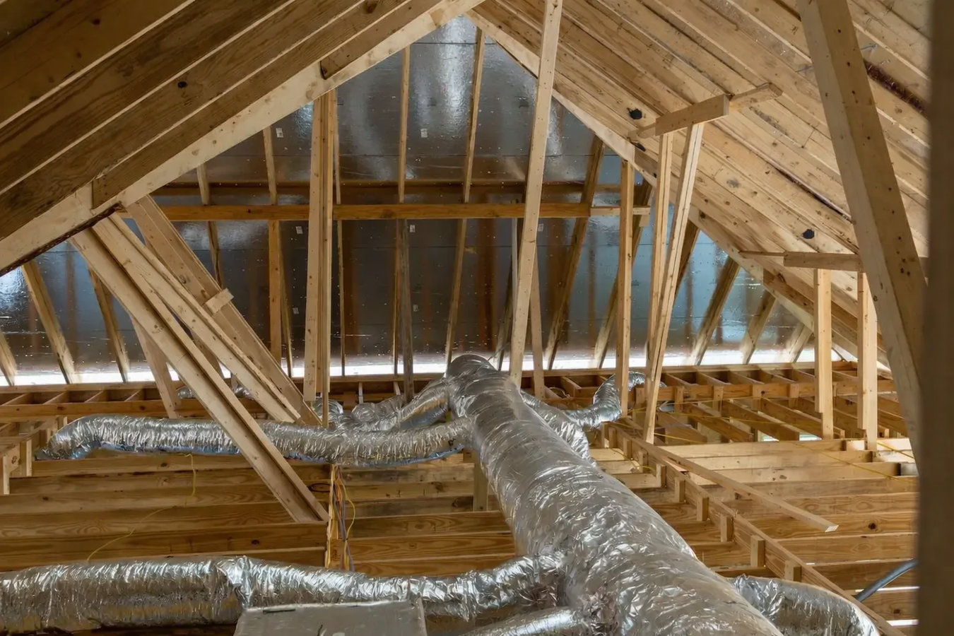 Attic air sealing